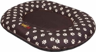Hobbydog guolis Ponton Prestige, XL, Brown Paws, 100x78 cm kaina ir informacija | Guoliai, pagalvėlės | pigu.lt