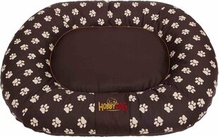 Hobbydog лежак Ponton Prestige, L, Brown Paws, 90x65 см цена и информация | Лежаки, домики | pigu.lt