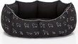 Hobbydog guolis New York, L, Black Dogs, 65x55 cm kaina ir informacija | Guoliai, pagalvėlės | pigu.lt