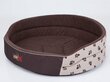 Hobbydog guolis Letenėlės R8, rudos/smėlio spalvos, 83x68 cm kaina ir informacija | Guoliai, pagalvėlės | pigu.lt