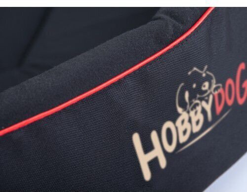 Hobbydog guolis Letenėlės R5, juodas, 64x50 cm kaina ir informacija | Guoliai, pagalvėlės | pigu.lt