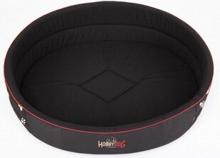 Hobbydog guolis Letenėlės R3, juodas, 52x38 cm kaina ir informacija | Guoliai, pagalvėlės | pigu.lt