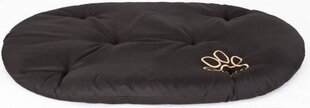 Hobbydog ovali pagalvė Black, R9, 87x62 cm kaina ir informacija | Guoliai, pagalvėlės | pigu.lt