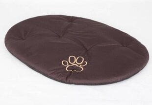 Hobbydog овальная подушка Dark Brown, R7, 79x59 см цена и информация | Лежаки, домики | pigu.lt