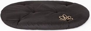Hobbydog ovali pagalvė Black, R6, 75x58 cm kaina ir informacija | Guoliai, pagalvėlės | pigu.lt