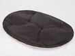 Hobbydog ovali pagalvė Black, R3, 58x43 cm цена и информация | Guoliai, pagalvėlės | pigu.lt