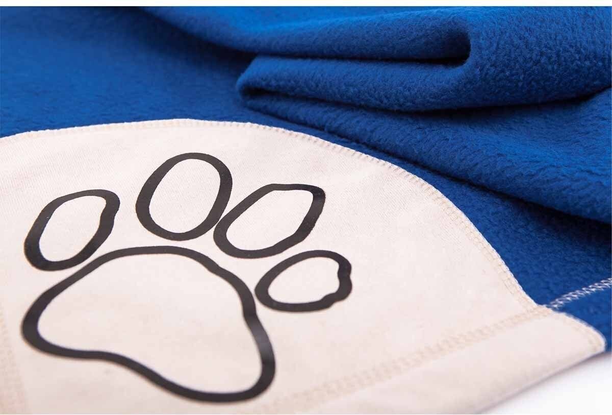 Hobbydog pledas 140 Blue, L, 140x100 cm kaina ir informacija | Guoliai, pagalvėlės | pigu.lt