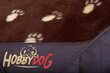 Hobbydog kilimėlis Exclusive, XL, Brown, 110x90 cm kaina ir informacija | Guoliai, pagalvėlės | pigu.lt
