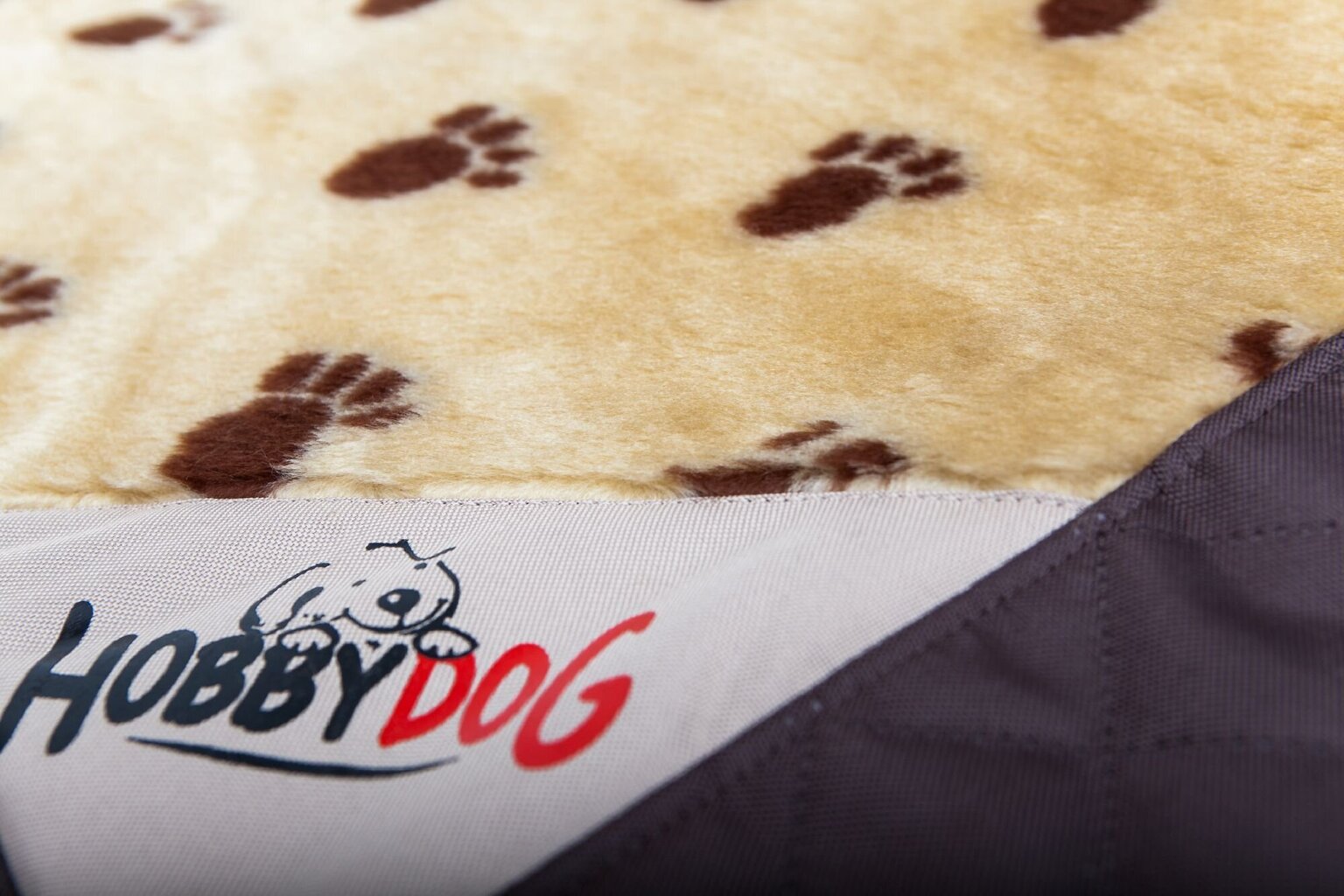 Hobbydog kilimėlis Exclusive, XL, Beige/Brown, 110x90 cm kaina ir informacija | Guoliai, pagalvėlės | pigu.lt