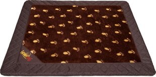 Hobbydog коврик Exclusive, L, Brown, 90x70 см цена и информация | Лежаки, домики | pigu.lt