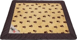 Hobbydog коврик Exclusive, L, Beige/Brown, 90x70 см цена и информация | Лежаки, домики | pigu.lt
