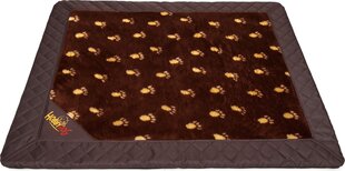 Hobbydog коврик Exclusive, M, Brown, 70x50 см цена и информация | Лежаки, домики | pigu.lt