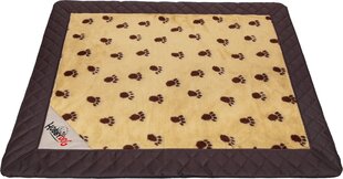 Hobbydog kilimėlis Exclusive, M, Beige/Brown, 70x50 cm kaina ir informacija | Guoliai, pagalvėlės | pigu.lt