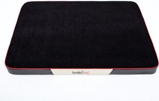 Hobbydog čiužinys augintiniui Premium Velvet Black, XL, 120x80 cm kaina ir informacija | Guoliai, pagalvėlės | pigu.lt
