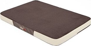 Hobbydog čiužinys augintiniui Premium Velvet Brown/Beige, L, 100x67 cm kaina ir informacija | Guoliai, pagalvėlės | pigu.lt