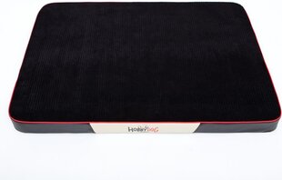 Hobbydog čiužinys augintiniui Premium Velvet Black, M, 80x54 cm kaina ir informacija | Guoliai, pagalvėlės | pigu.lt