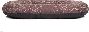 Hobbydog guolis Ponton Prestige, XXL, Brown Bones, 120x100 cm kaina ir informacija | Guoliai, pagalvėlės | pigu.lt