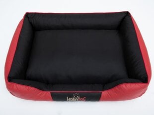 Hobbydog лежак Cesarean Perfect, красный/черный R2, 84x65 см цена и информация | Лежаки, домики | pigu.lt