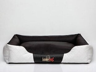 Hobbydog лежак Cesarean Perfect, белый/черный R3, 95x73 см цена и информация | Лежаки, домики | pigu.lt