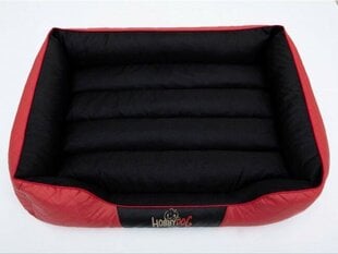 Hobbydog лежак Cesarean Standart, красный/черный R4, 114x84 см цена и информация | Лежаки, домики | pigu.lt