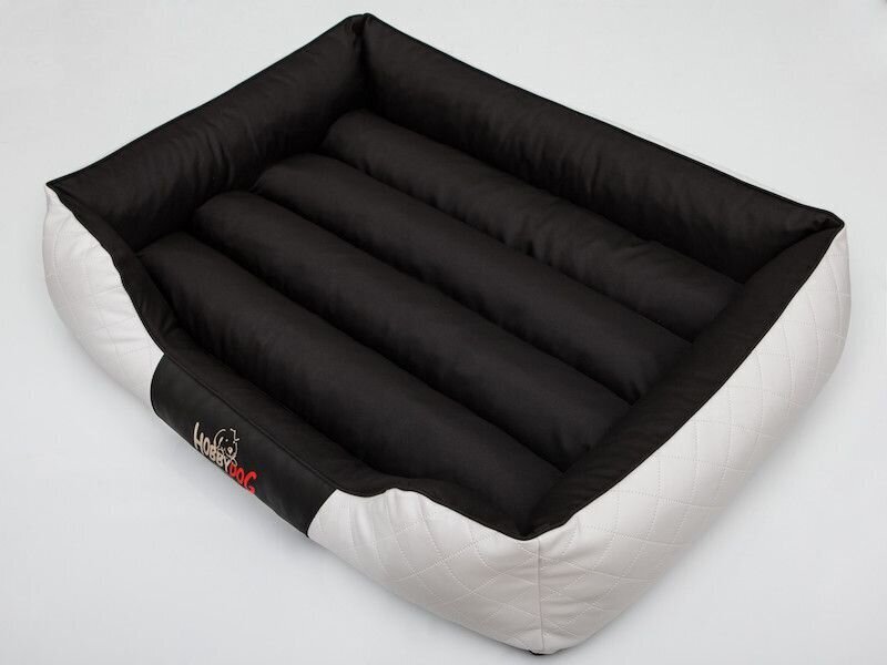 Hobbydog guolis Cesarean Standart, baltas/juodas R1, 65x52 cm kaina ir informacija | Guoliai, pagalvėlės | pigu.lt