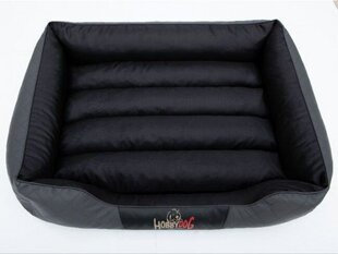 Hobbydog лежак Cesarean Standart, темно-серый/черный R4, 114x84 см цена и информация | Лежаки, домики | pigu.lt