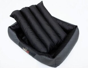 Hobbydog лежак Cesarean Standart, темно-серый/черный R3, 95x73 см цена и информация | Лежаки, домики | pigu.lt