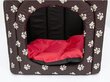 Hobbydog pagalvėlė į guolį-būdą Cordura Red, R3, 49x43 cm kaina ir informacija | Guoliai, pagalvėlės | pigu.lt