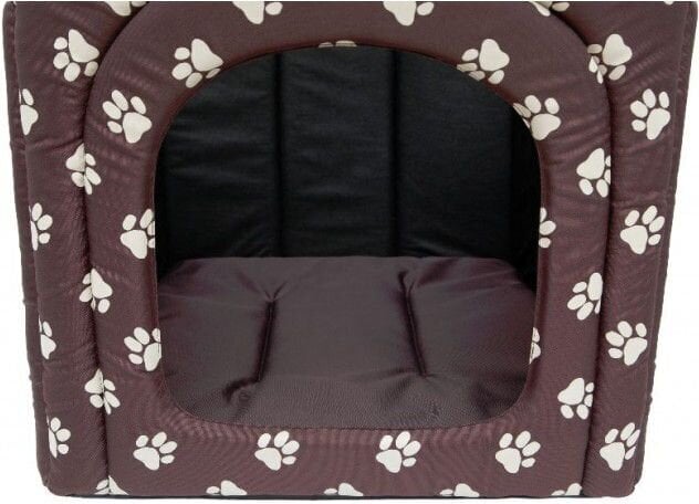 Hobbydog pagalvėlė į guolį-būdą Aloba Brown, R5, 66x60 cm kaina ir informacija | Guoliai, pagalvėlės | pigu.lt