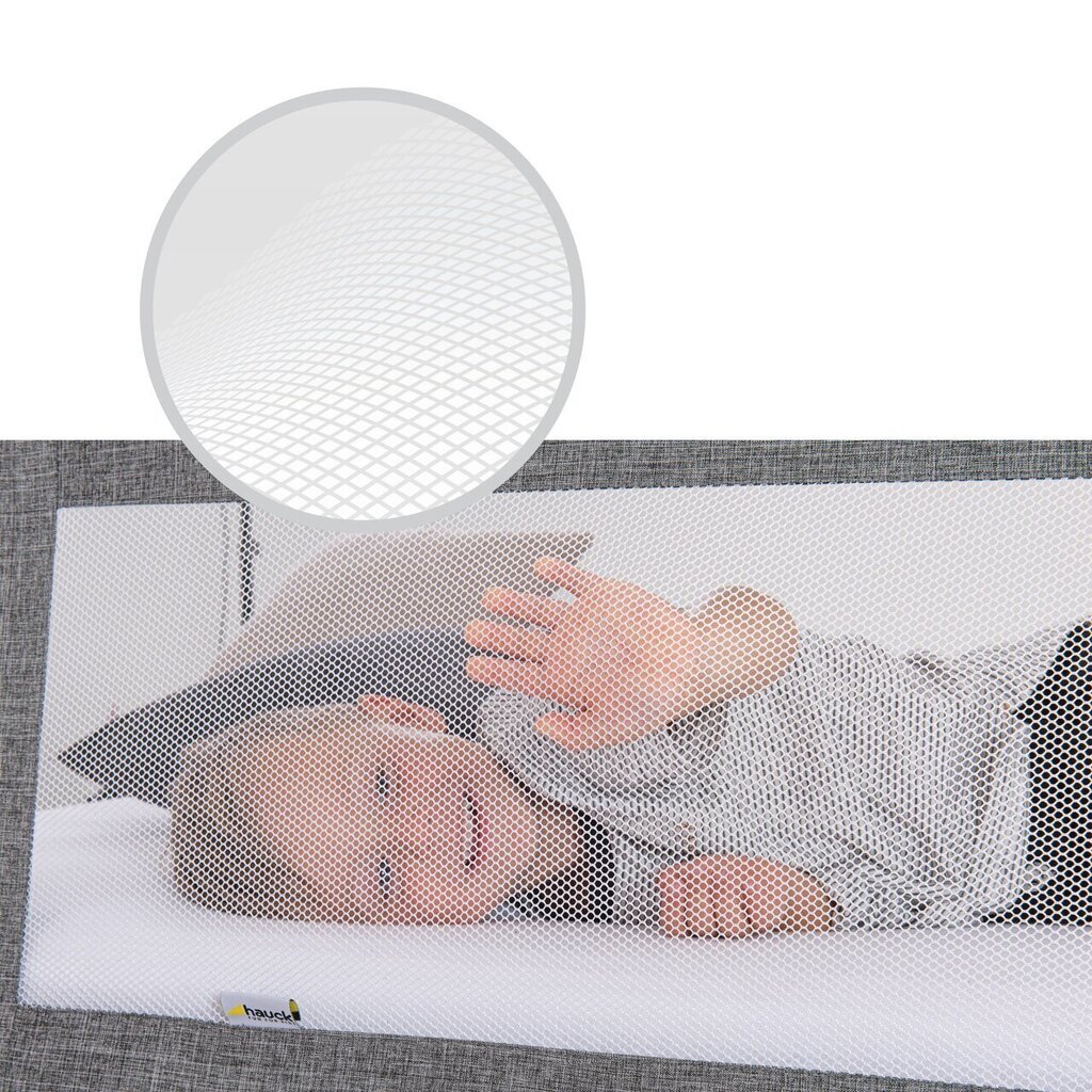 Lovos apsauga Hauck Sleep N Safe Plus XL, melange grey kaina ir informacija | Saugos varteliai, apsaugos | pigu.lt