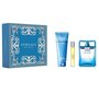 Rinkinys Versace Man Eau Fraiche: EDT vyrams 100 ml + EDT vyrams 10 ml + dušo želė 150 ml цена и информация | Kvepalai vyrams | pigu.lt