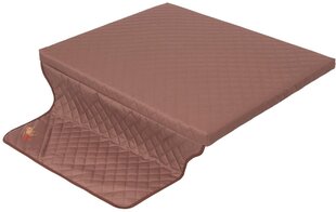 Hobbydog дорожный лежак Trunk Light Brown, R1, 90x70 см цена и информация | Дорожные принадлежности | pigu.lt