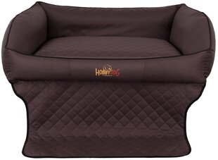 Hobbydog дорожный лежак Royal Trunk Dark Brown, R3, 110x90 см цена и информация | Дорожные принадлежности | pigu.lt