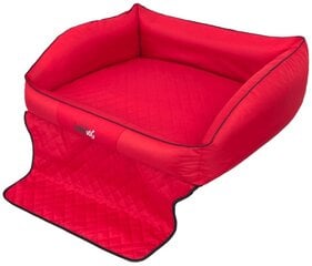 Hobbydog дорожный лежак Royal Trunk Red, R3, 110x90 см цена и информация | Дорожные принадлежности | pigu.lt