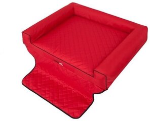 Hobbydog дорожный лежак Viki Trunk Red, R4, 110x100 см цена и информация | Дорожные принадлежности | pigu.lt