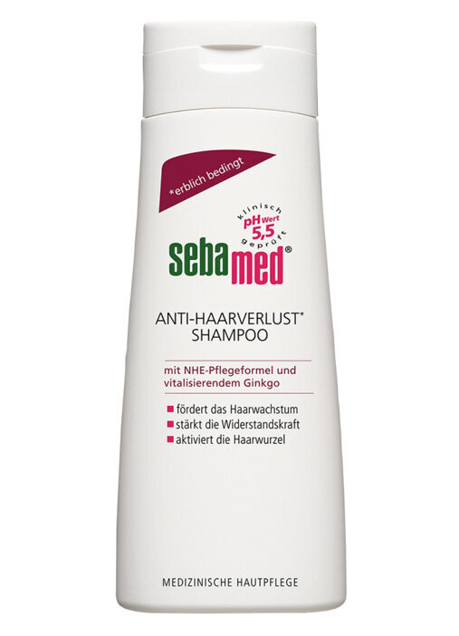 Šampūnas nuo plaukų slinkimo Sebamed Hair Care Anti-Hairloss, 200 ml kaina ir informacija | Šampūnai | pigu.lt