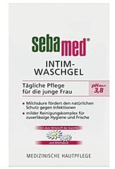 Intymios higienos prausiklis Sebamed, pH 3,8, 200 ml цена и информация | Средства для интимной гигиены | pigu.lt
