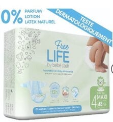 Freelife Bebecash Maxi sauskelnės 7-18 kg 50 vnt kaina ir informacija | Sauskelnės | pigu.lt