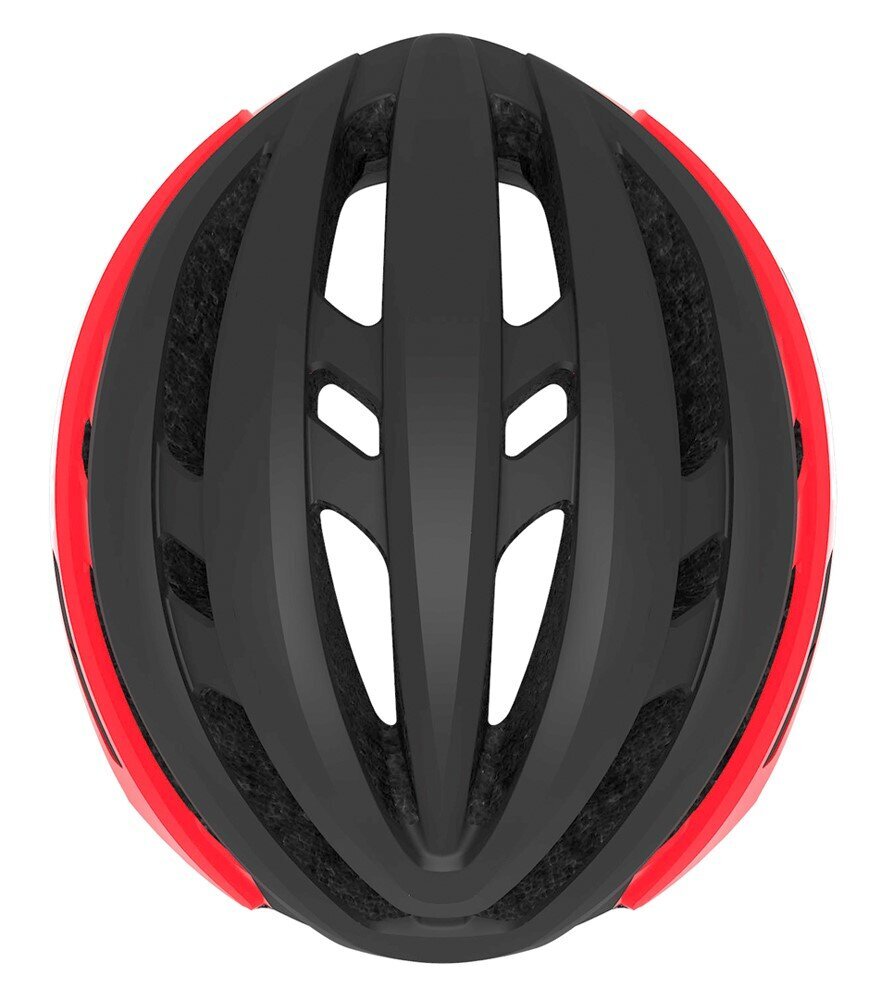 Plento dviračių šalmas Giro Agilis, juodas/raudonas kaina ir informacija | Šalmai | pigu.lt