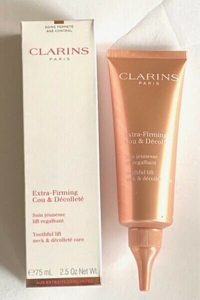 Kaklo ir iškirptės srities kremas Clarins Extra Firming, 75 ml цена и информация | Kūno kremai, losjonai | pigu.lt