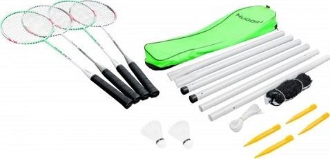 Badmintono rinkinys Hudora Set Family Complete kaina ir informacija | Badmintonas | pigu.lt