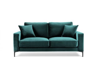Двухместный бархатный диван Kooko Home Harmony, зеленый цена и информация | Диваны | pigu.lt