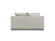 Dvivietė aksominė sofa Mazzini Sofas Lilas, smėlio spalvos kaina ir informacija | Sofos | pigu.lt