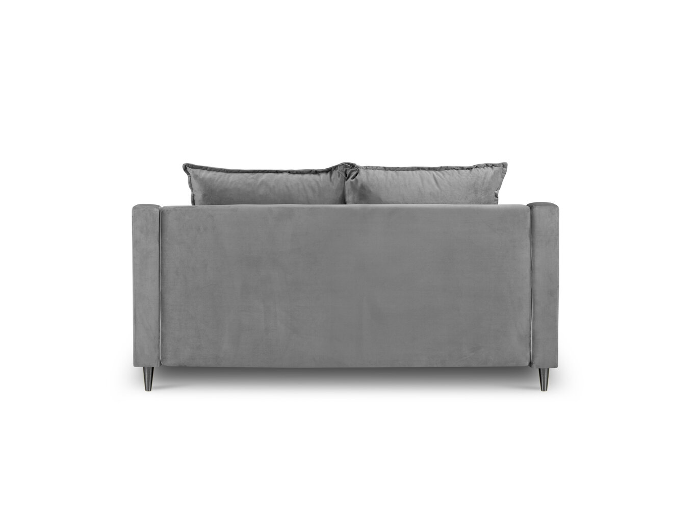 Dvivietė aksominė sofa Mazzini Sofas Lilas, šviesiai pilka цена и информация | Sofos | pigu.lt