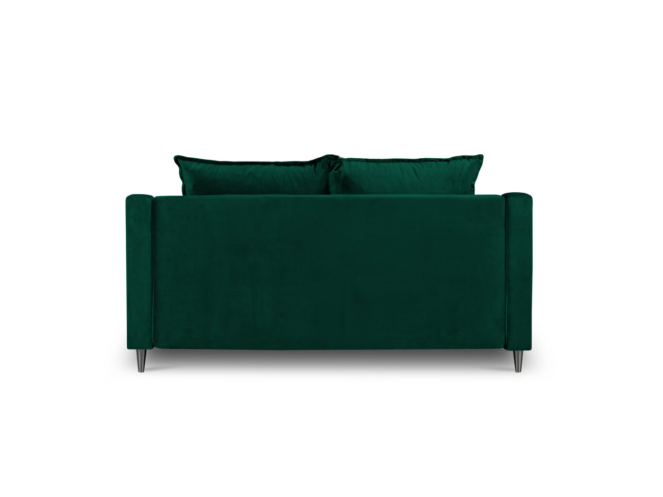 Dvivietė aksominė sofa Mazzini Sofas Lilas, tamsiai žalia цена и информация | Sofos | pigu.lt