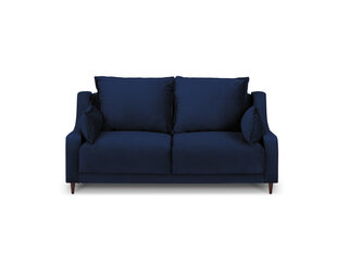 Dvivietė aksominė sofa Mazzini Sofas Freesia, mėlyna kaina ir informacija | Sofos | pigu.lt