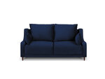 Dvivietė aksominė sofa Mazzini Sofas Freesia, mėlyna