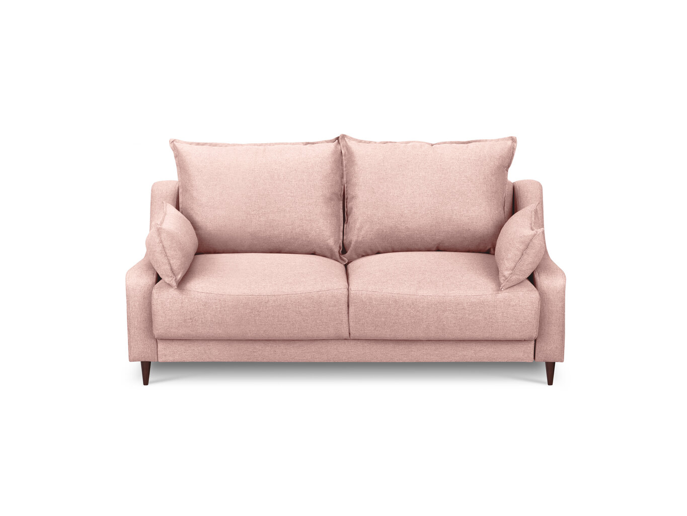 Dvivietė sofa Mazzini Sofas Ancolie, rožinė kaina ir informacija | Sofos | pigu.lt