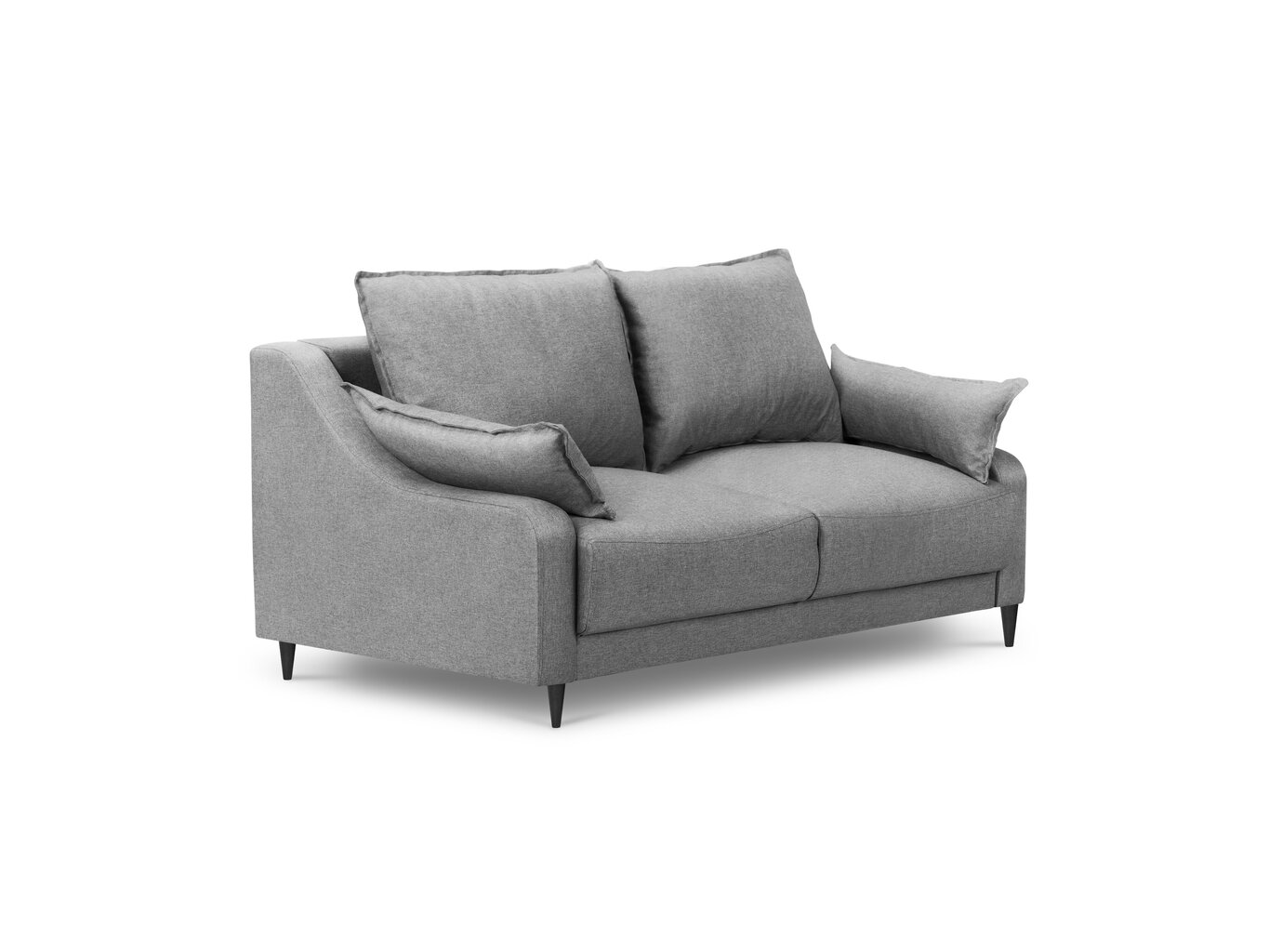 Dvivietė sofa Mazzini Sofas Ancolie, pilka kaina ir informacija | Sofos | pigu.lt