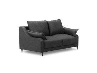 Двухместный диван Mazzini Sofas Ancolie, темно-серый цена и информация | Диваны | pigu.lt